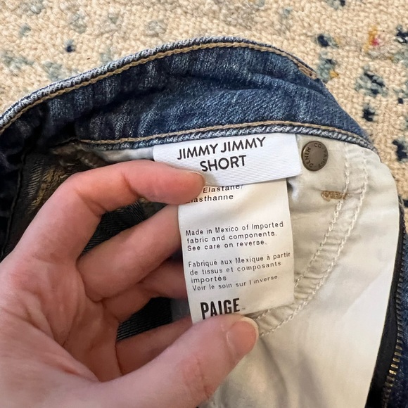 Paige Jimmy Jimmy Short Shorts Size 26 - Picture 7 of 7